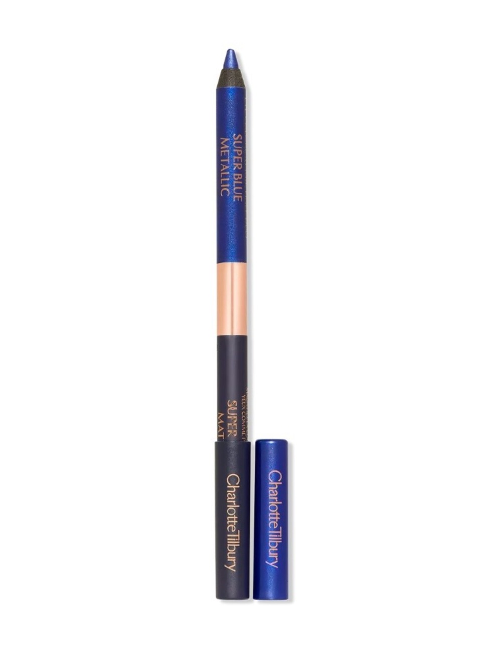 NEW w/o box Charlotte Tilbury Double Ended Eyeliner in Super Blue
